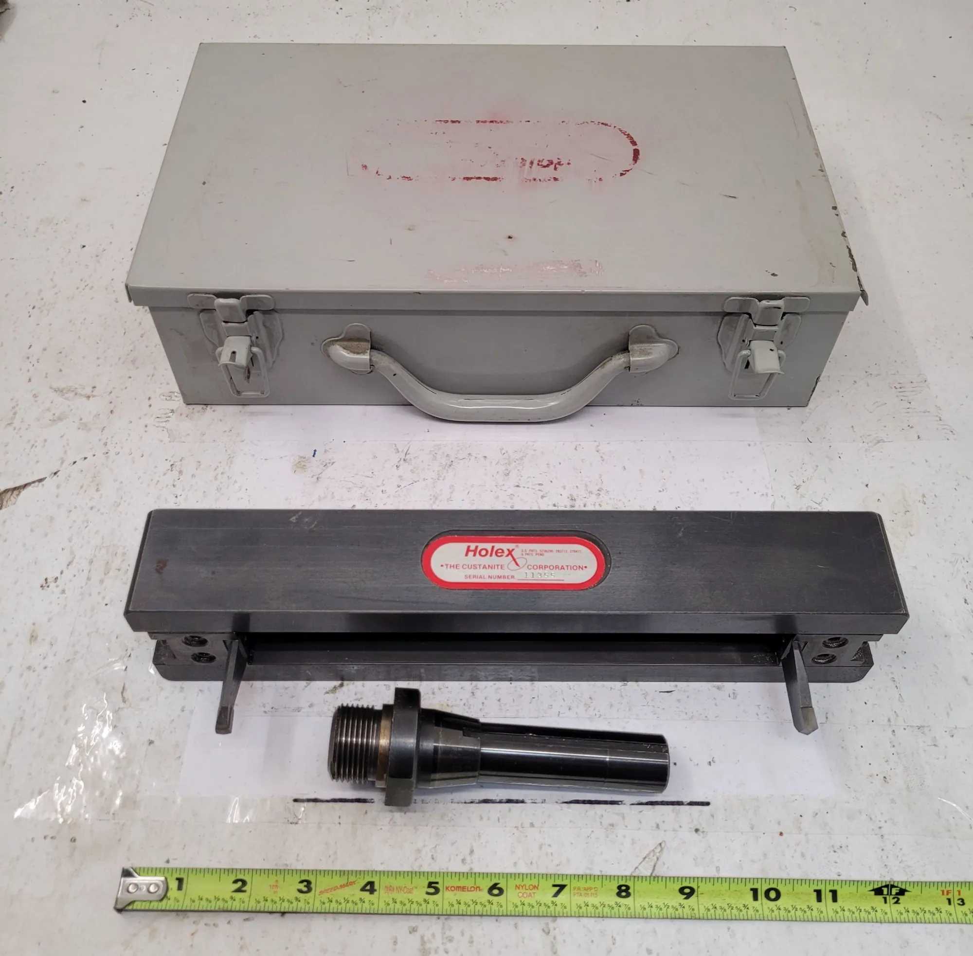 HOLEX 4255618 CIRCLE CUTTER TOOL - R8 SHANK, 1" TO 12" CUTTING DIAM, 1-1/2" DEPTH - MACHINE TOOLING