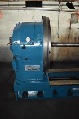 (2) EIMELDINGEN/RUSACH 39.5" VERTICAL ROTARY TABLES W/ TAILSTOCK & MASTER SLIDE - ROTARY TABLES