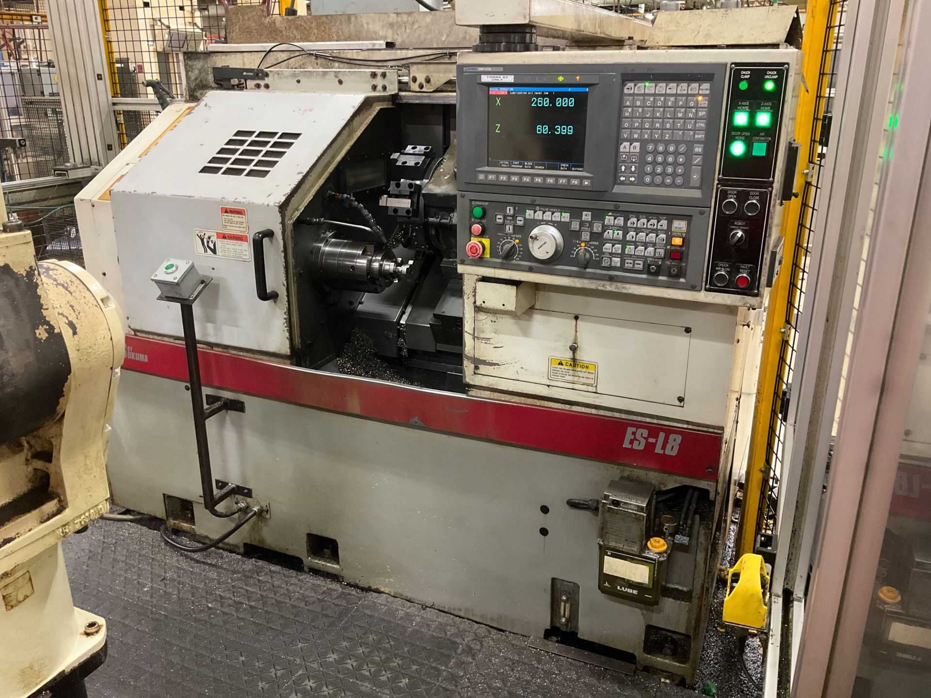 OKUMA ES-L8 CNC LATHE - CNC LATHES