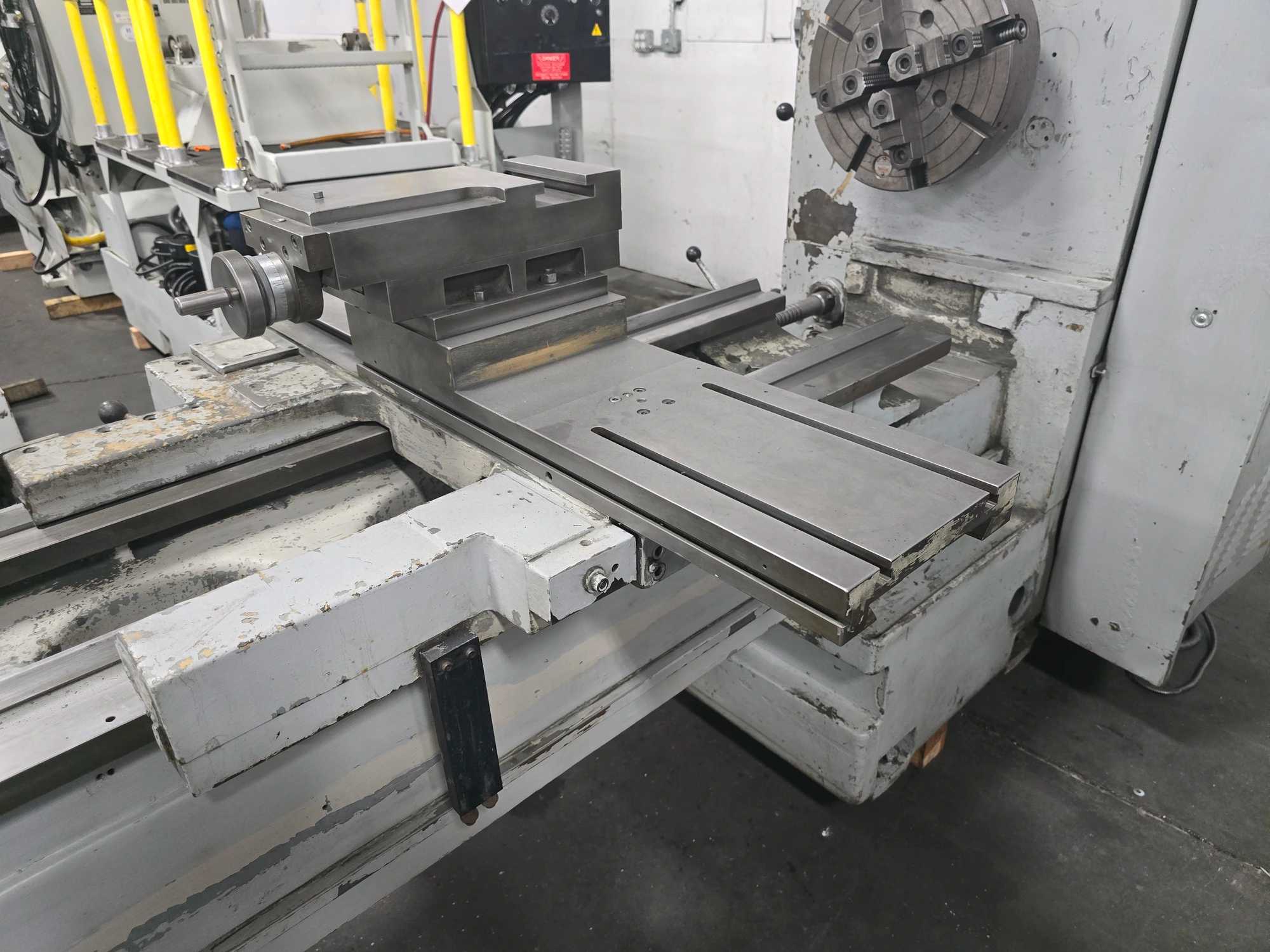 SUMMIT 26-4 X 60 GAP BED LATHE 26IN SWG 75IN CTRS 4.125IN BORE 4J CK 230V 3PH 7600LB - MANUAL LATHES