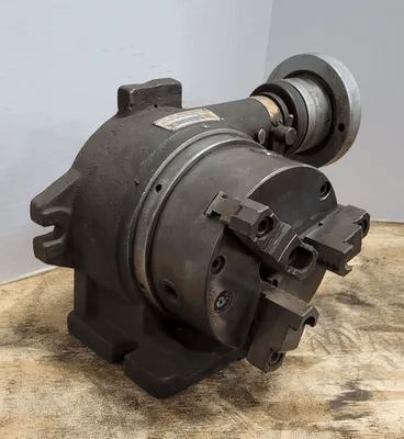 VERTEX SUPER SPACER W/ 3 JAW, 6-1/4" CHUCK, 1-1/2" CENTER HOLE - MACHINE TOOLING