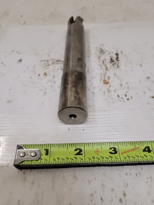 ISCAR END MILL, 1" DIAMETER, 6 1/2" SHANK - MACHINE TOOLING