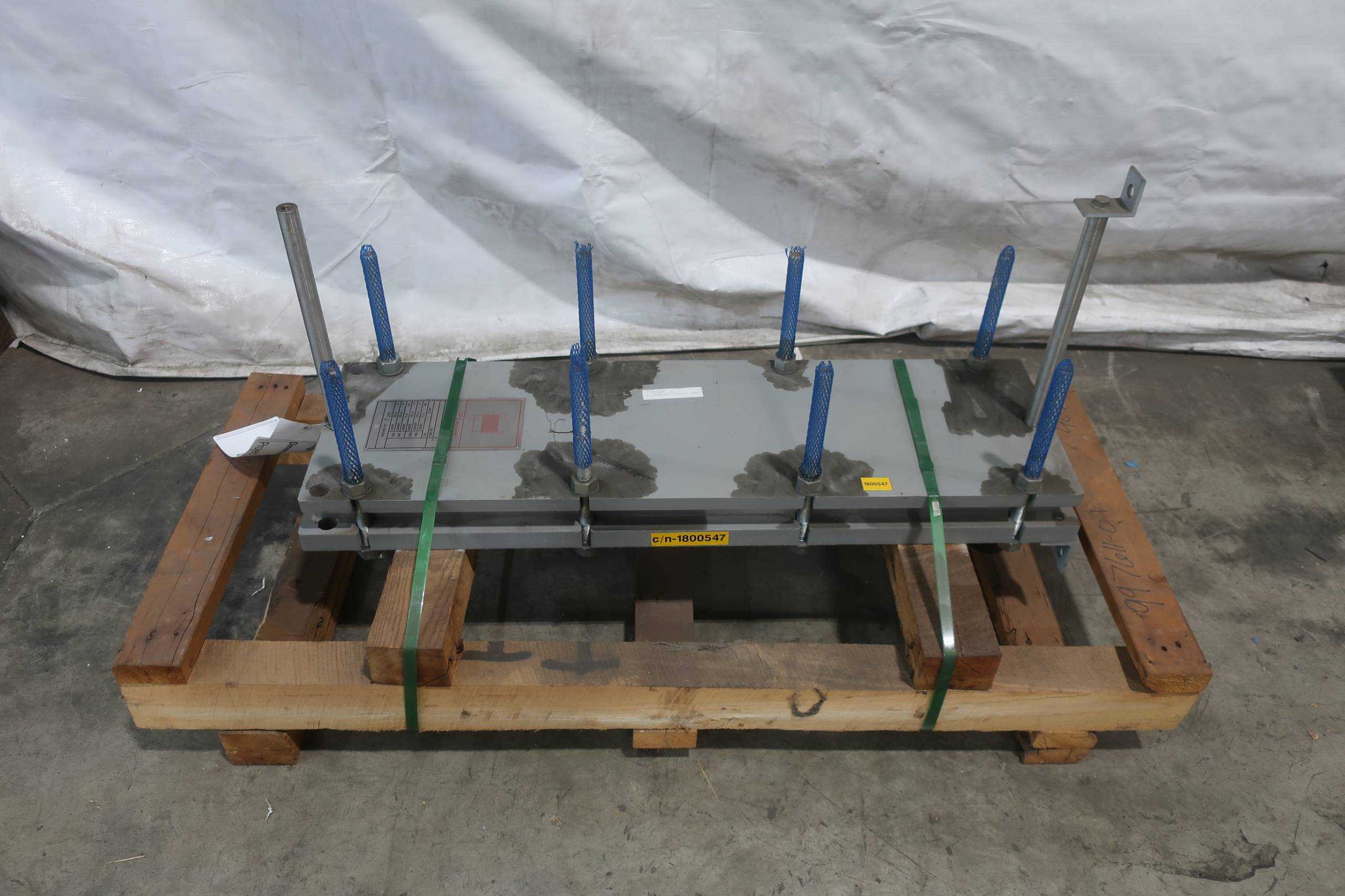 ITT 168193 HEAT EXCHANGER PLATE AND FRAME - PLATE HEAT EXCHANGER