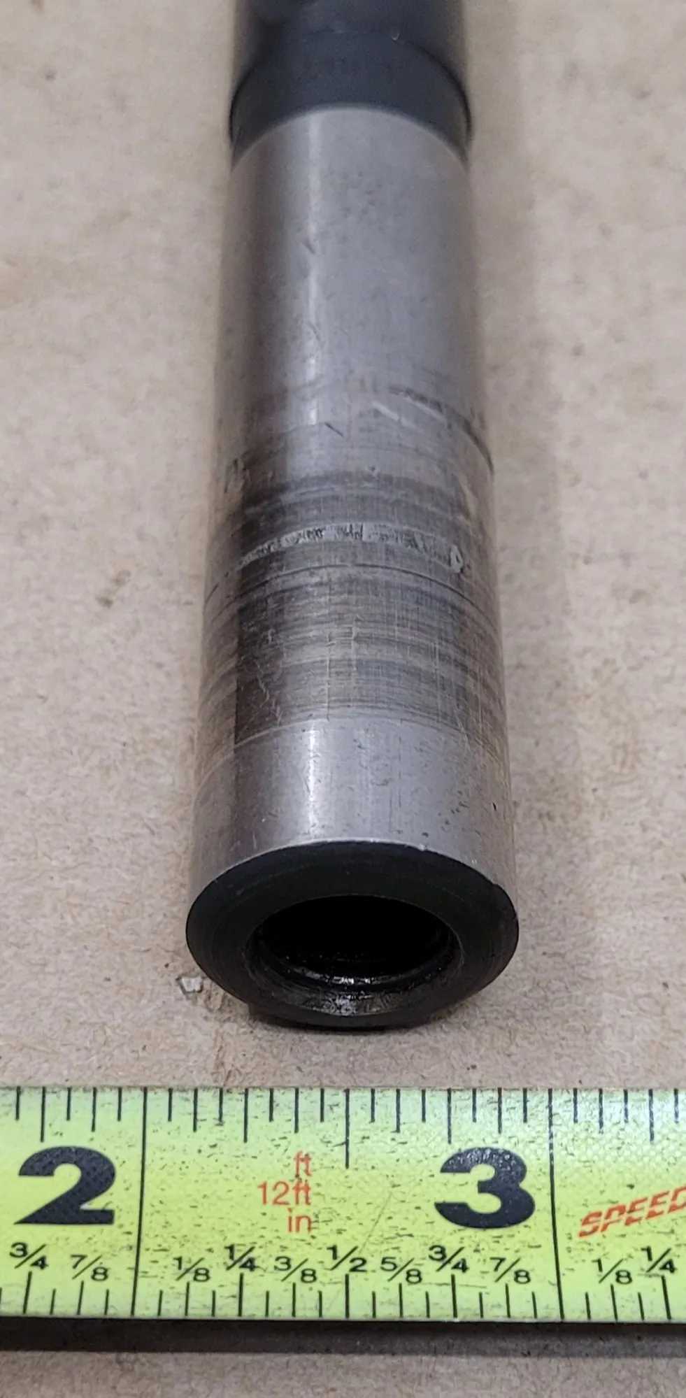 CLE-FORGE 55/64-INCH HSS TWIST DRILL, 10.5" OAL, 7" FLUTE, 0.85" SHANK DIAMETER, 3" SHANK - MACHINE TOOLING