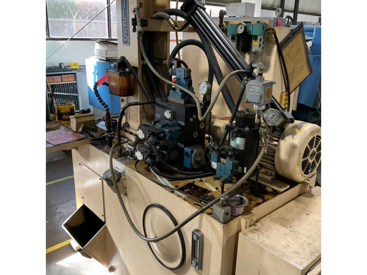 TY MILES MBLD4-24-150R VERTICAL BROACH FINISHING MACHINE - FINISHING MACHINE