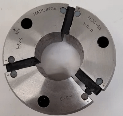 HARDINGE HQC-65 QUICK CHANGE COLLET, 1-5/8IN, 2.25” HEIGHT, NON-SERRATED INTERIOR - MACHINE TOOLING