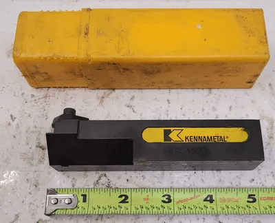 KENNAMETAL NER-163C TOOL HOLDER, 1” SQUARE SHANK, 5” OAL, RIGHT HAND TOOL - MACHINE TOOLING