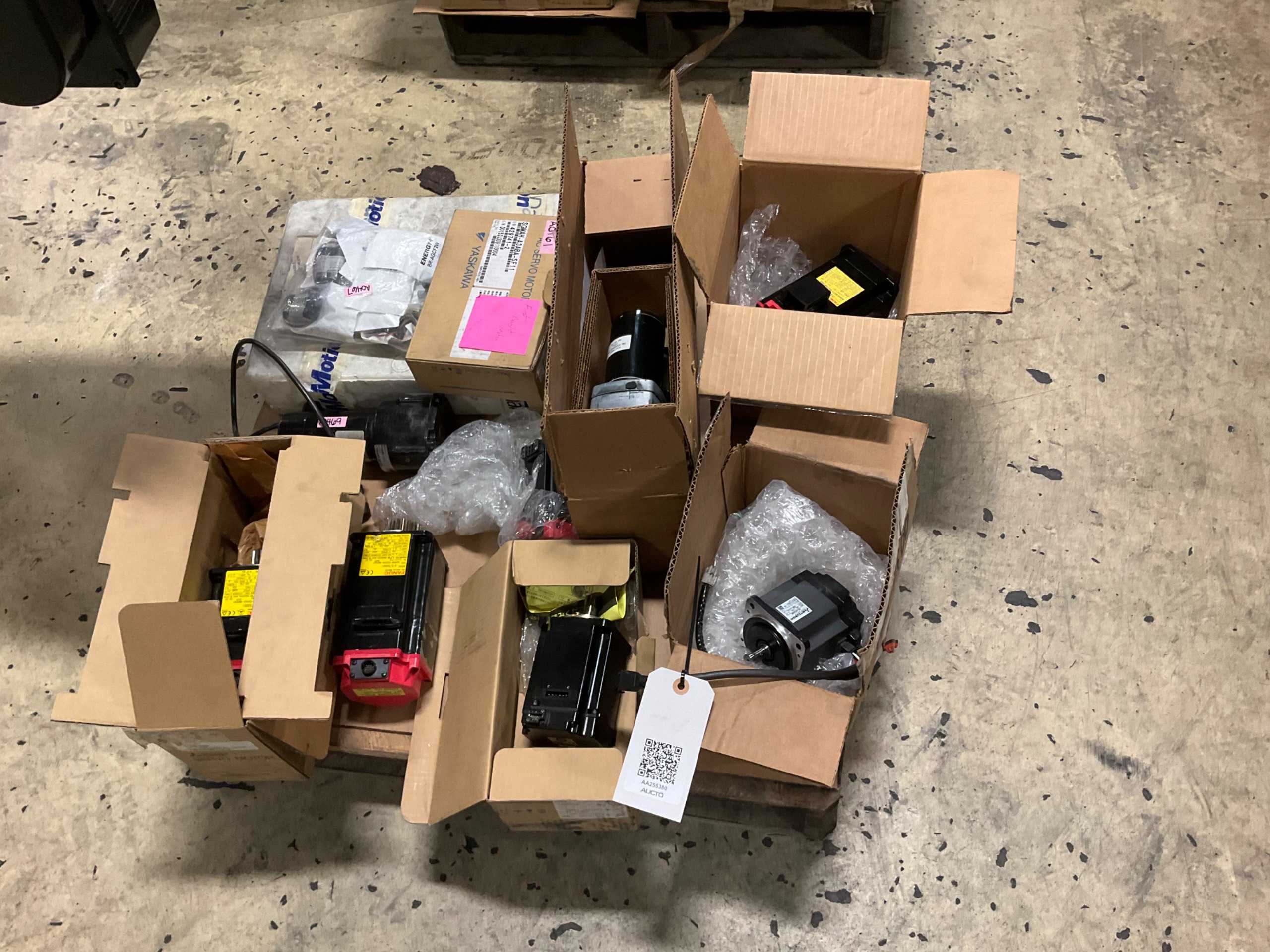 BULK QTY OF ELECTRIC MOTORS - ELECTRIC MOTORS