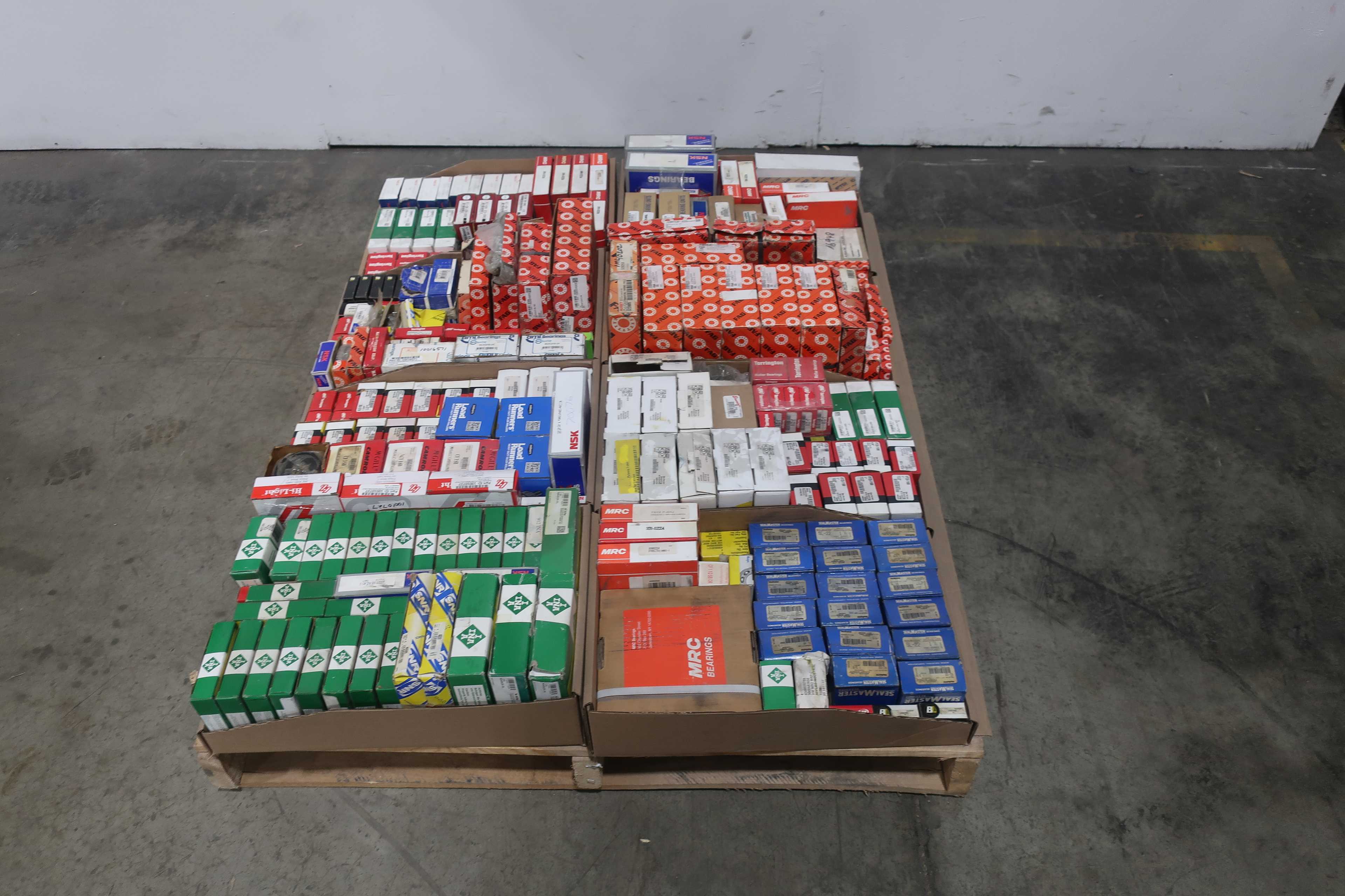 SKU 1749490 - PALLET OF ASSORTED ROLLER BEARINGS - BEARINGS