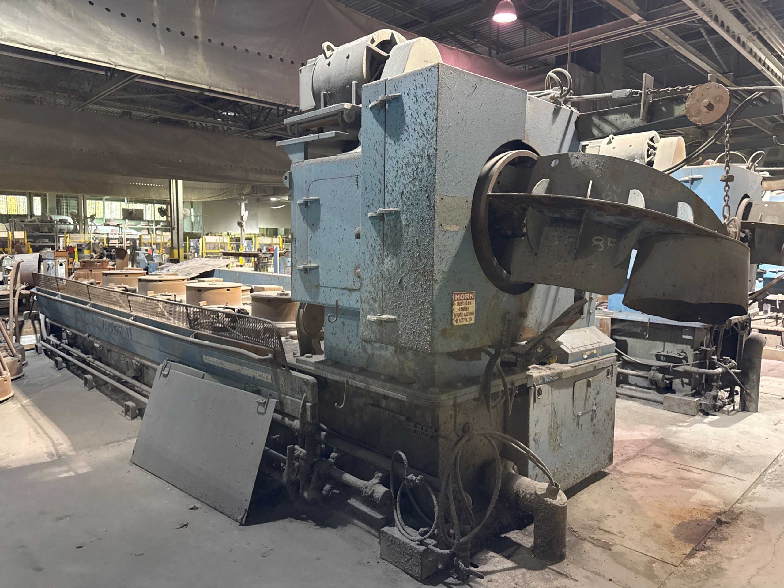 VAUGHN MULTI-BLOCK WIRE DRAWING MACHINE - WIRE DRAWING MACHINES
