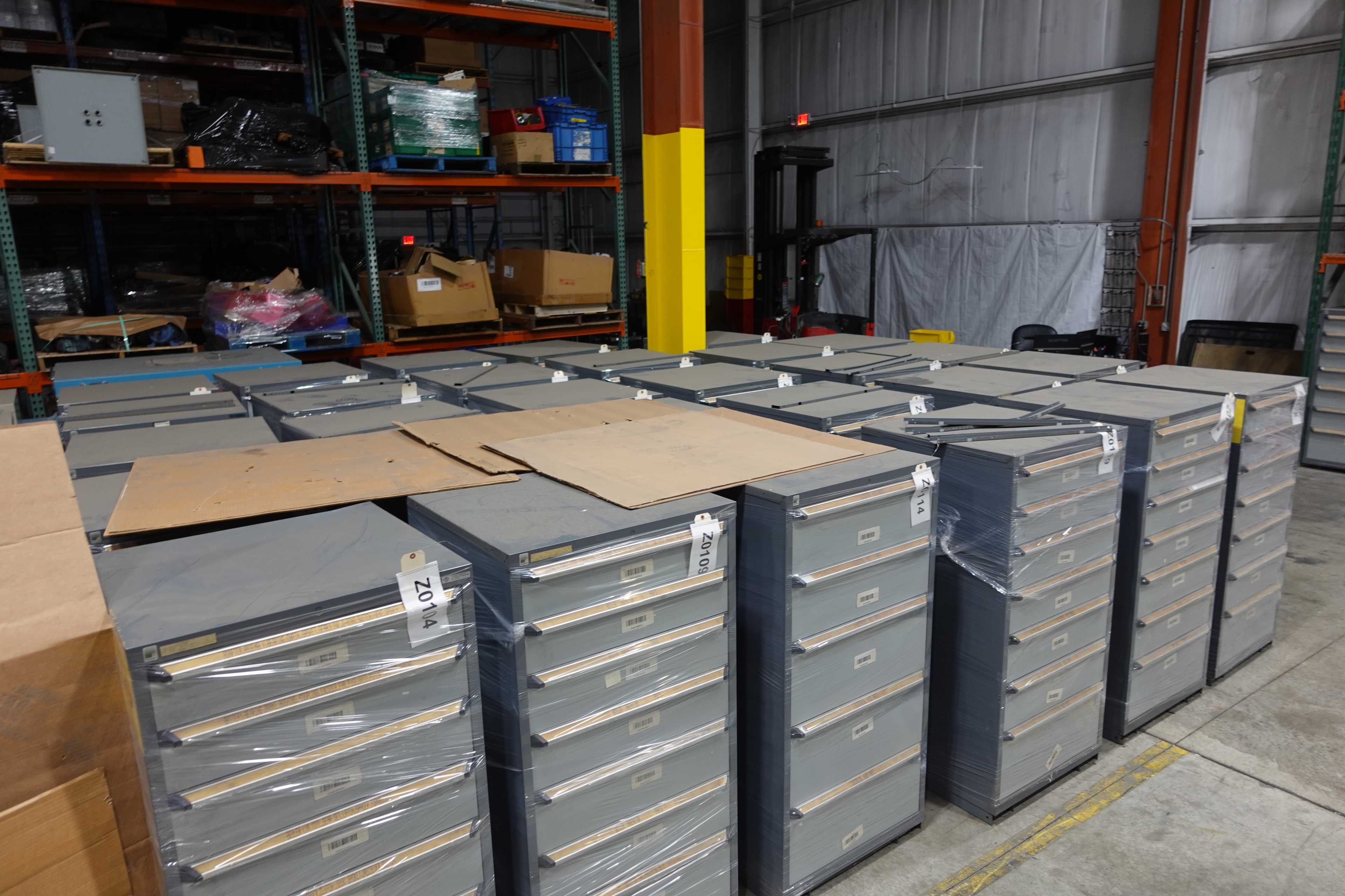 LOT OF 29 ASSORTED ROUSSEAU CABINETS - TOOL STORAGE