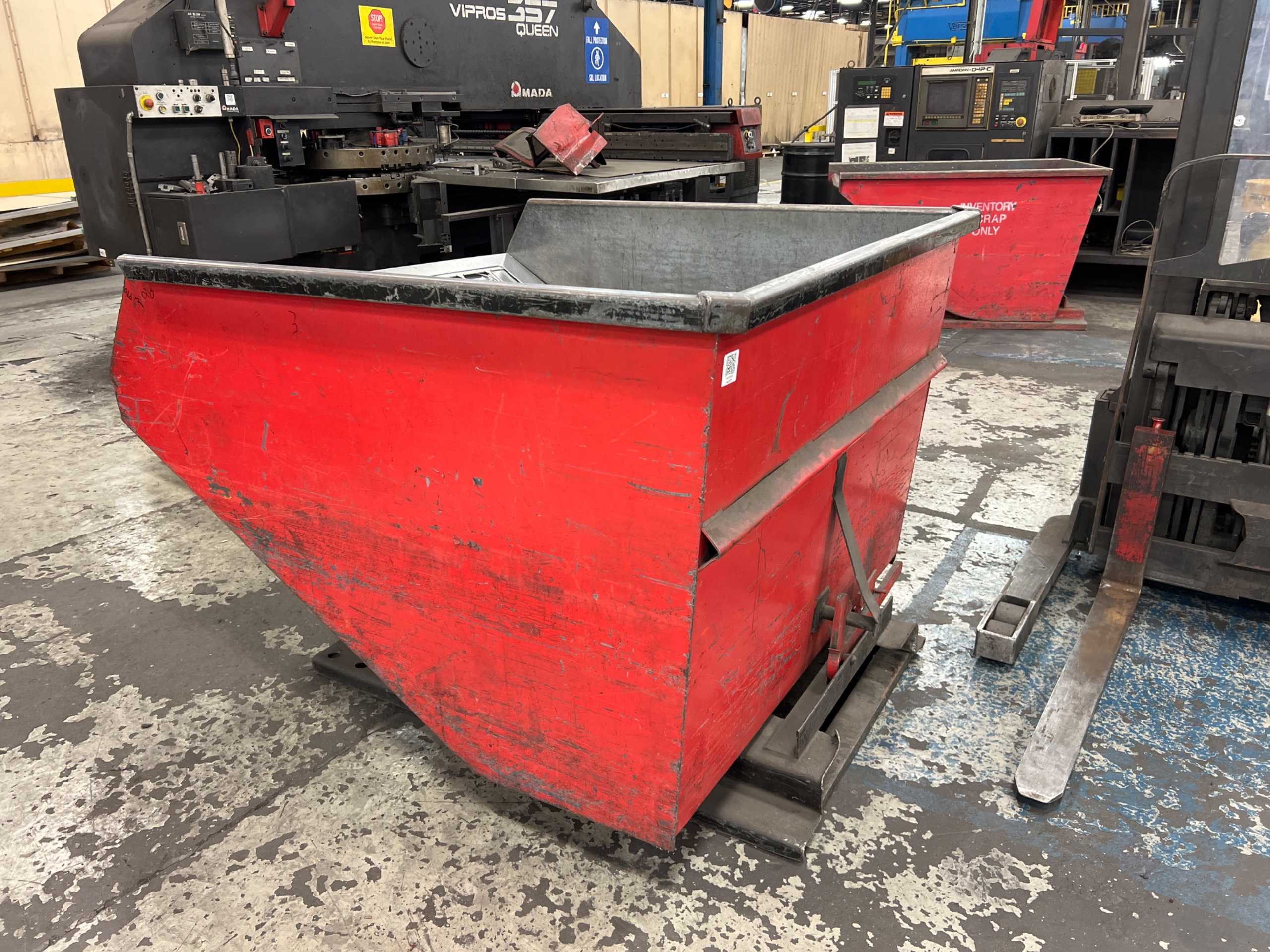 QTY 2: SELF DUMPING HOPPER - SELF DUMPING HOPPERS