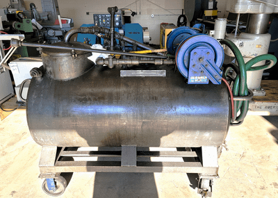 CECOR SA5-140PT SHARK AIR-OPERATED SUMP SUCKER, 140 GALLON TANK, F23 FILTER - PLANT & FACILITY EQUIPMENT