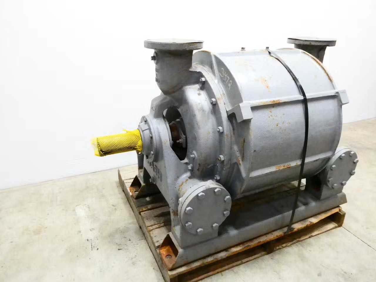 SKU 1761398 - NASH CL2001 VACUUM PUMP, LIQUID RING IRON 5IN 6IN - VACUUM PUMP
