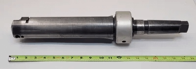 ALLIED MACHINE STRAIGHT FLUTE INSERT SPADE DRILL, MODEL 21861-0005, MT5 SHANK, F SERIES - MACHINE TOOLING