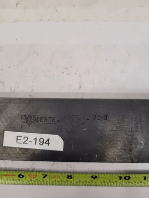 VALENITE MTBNL-32-6 TURNING TOOL HOLDER, 14” OAL, 2” SHANK SIZE, 2” HEAD - MACHINE TOOLING
