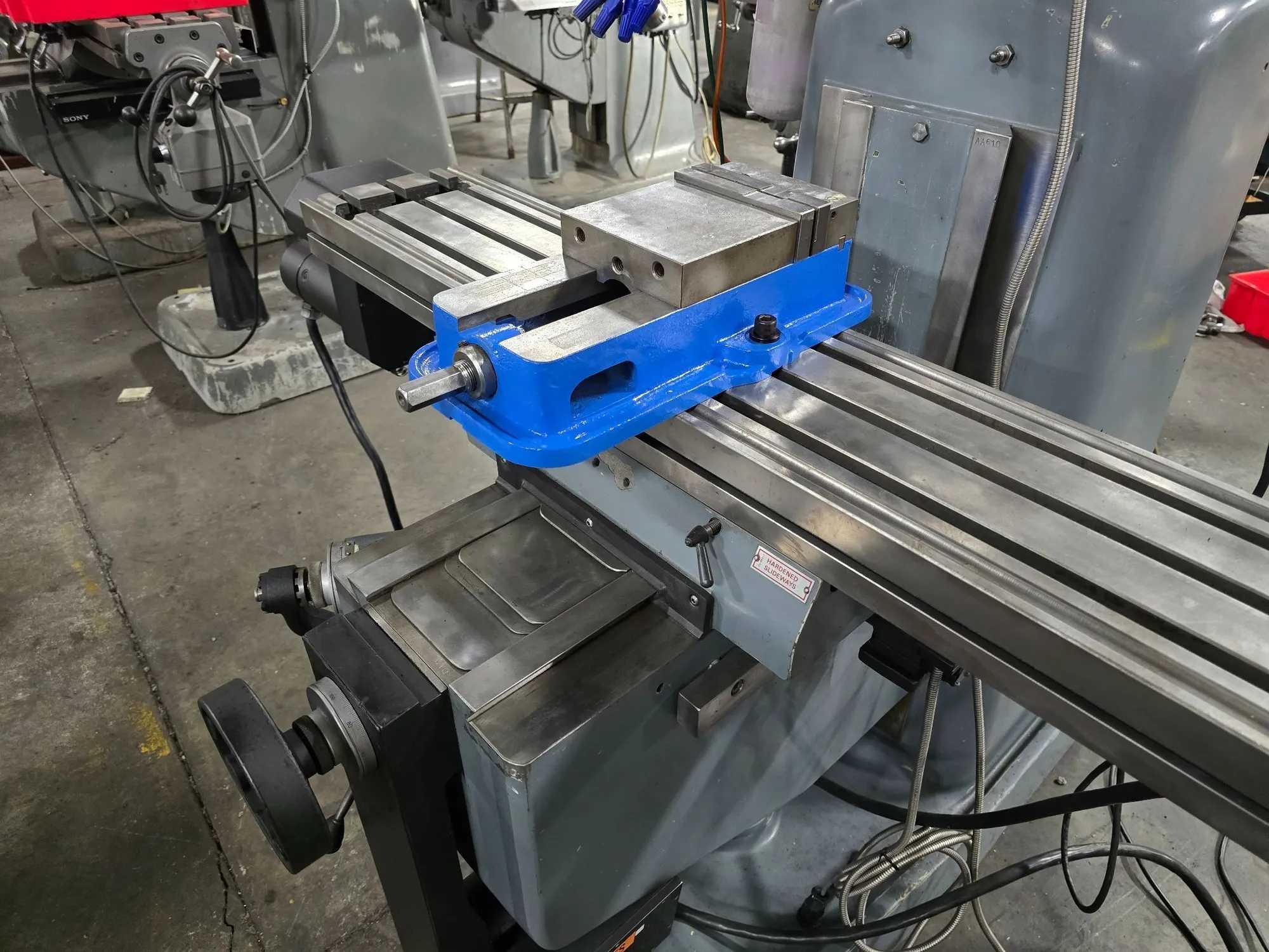 2023(CNC) CLAUSING KONDIA FV-1 VERTICAL KNEE MILL 9"X48" 3HP 4000RPM PROTOTRAK KMX - VERTICAL MILLING MACHINES
