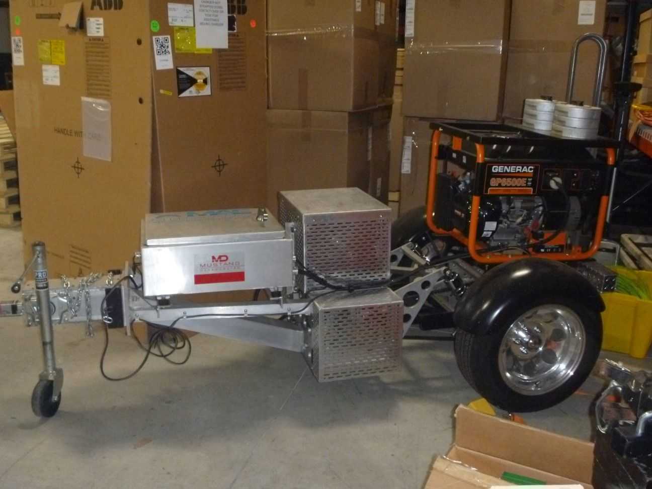 MUSTANG ADVANCED ENGINEERING MDT-1.8KN TOW DYNO - INSPECTION & MEASUREMENT