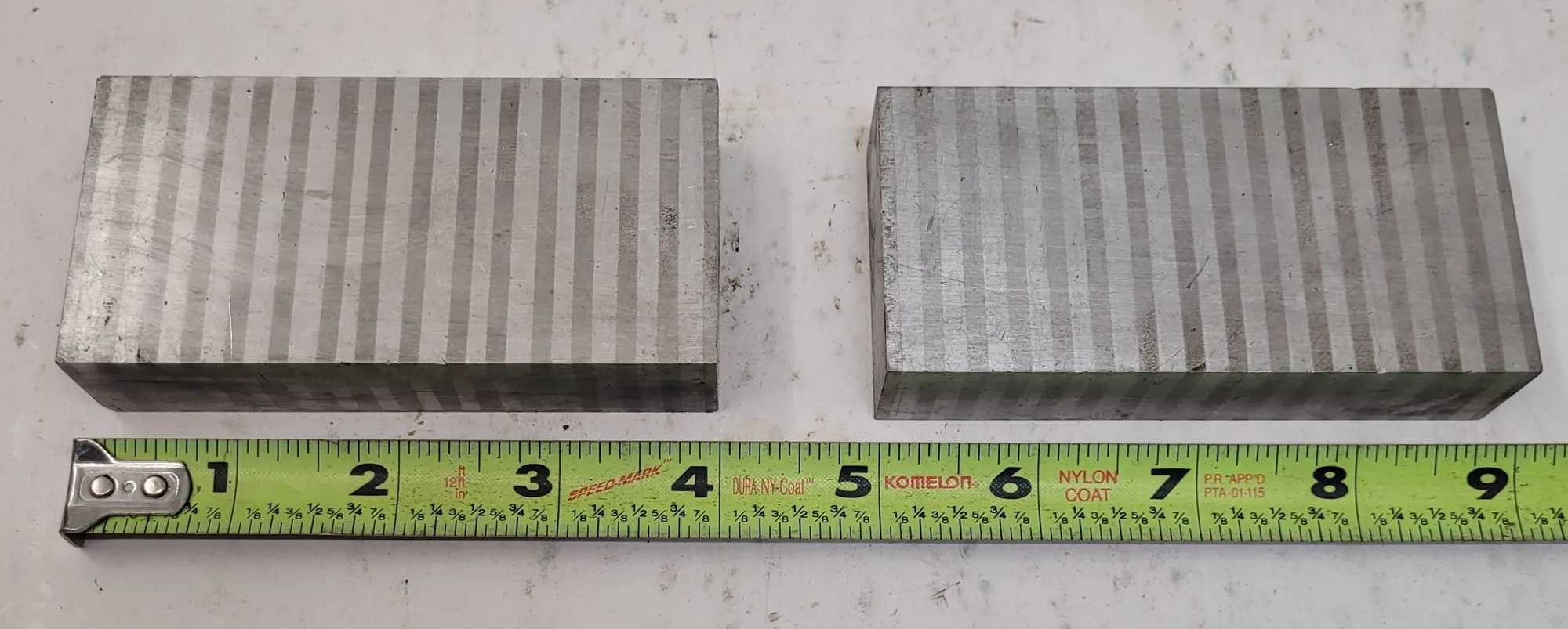 PRECISE MAGNETIC PARALLELS - SET OF 2 (4" X 2" X 1") - MACHINE TOOLING