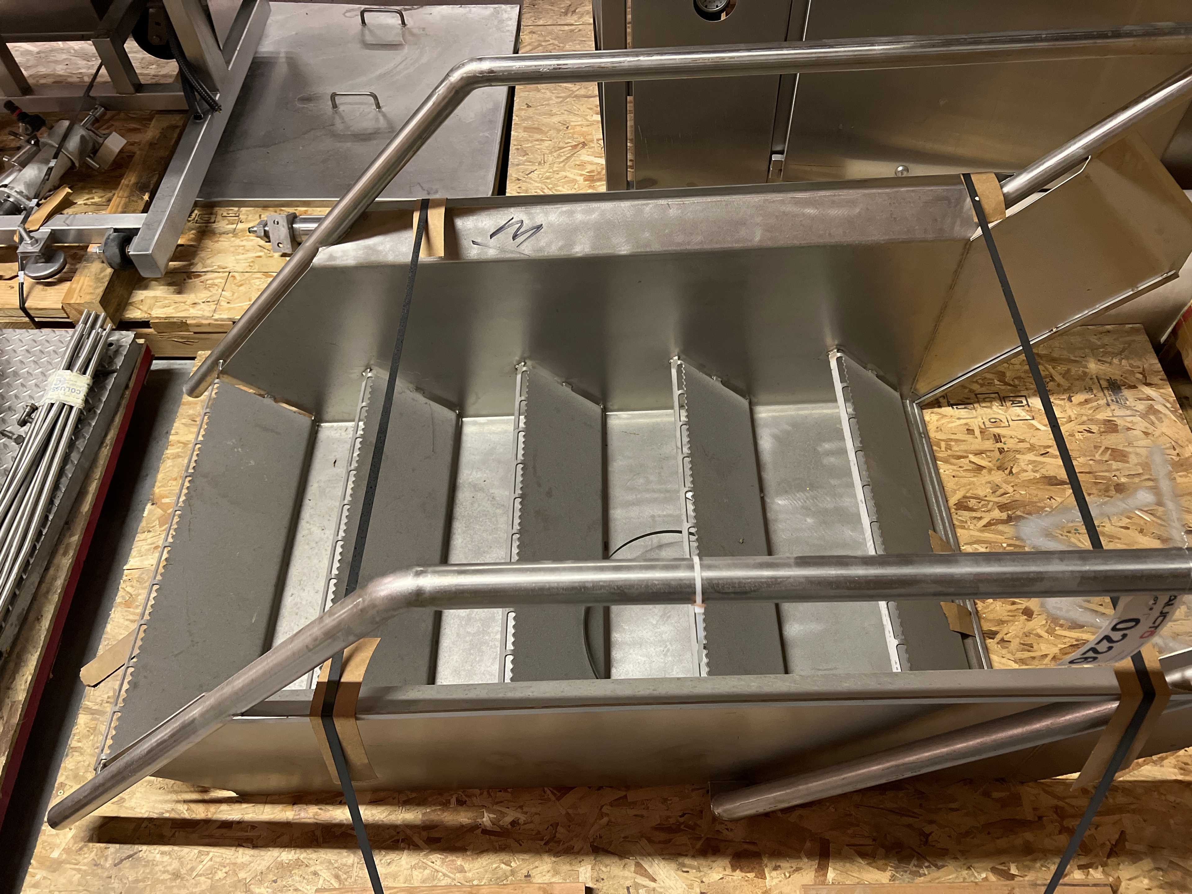 Non-Stationary Stainless Steel 5 Step Staircase - LADDERS