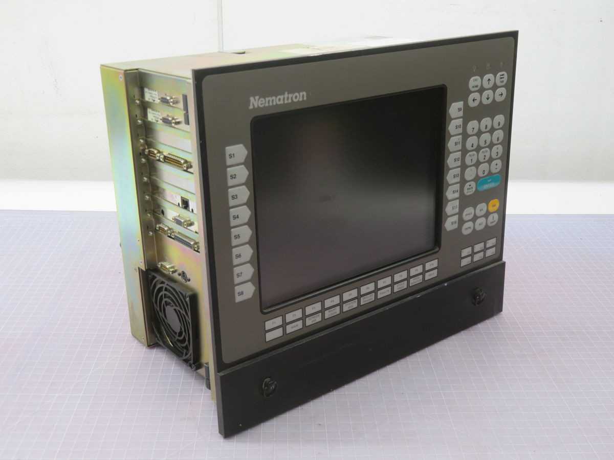 NEMATRON ICC-6L6-HS2 IC63A2-JB310401, CONTROL PANELS INTERFACES, 12.1 INCH TOUCH DISPLAY - OPERATOR INTERFACE PANELS