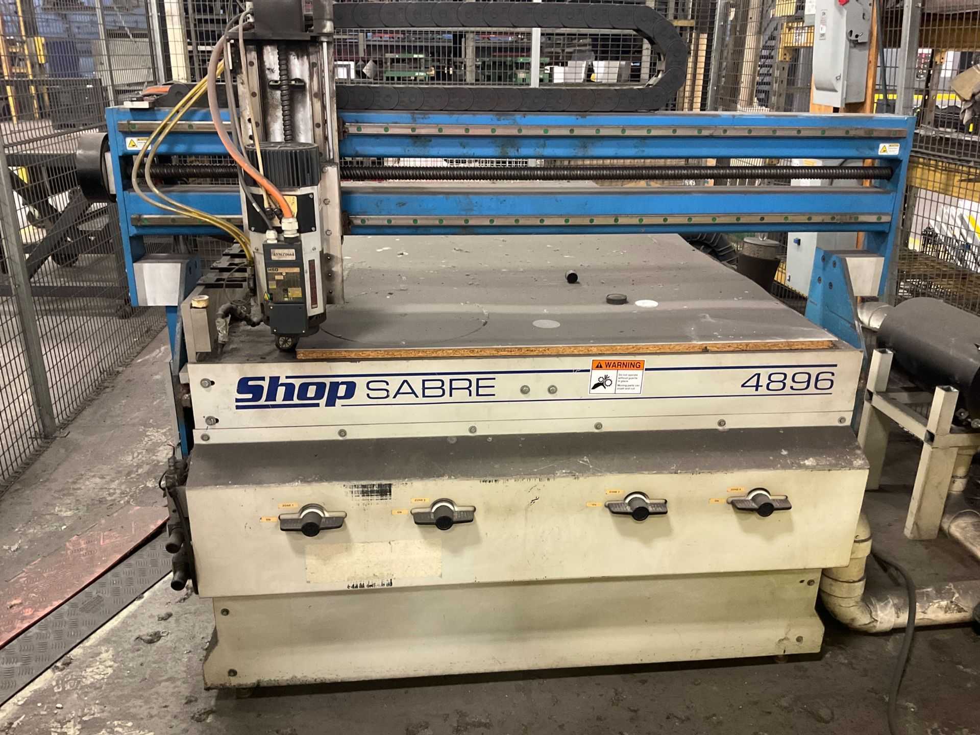 SHOP SABRE 4896 METAL CNC ROUTER - 