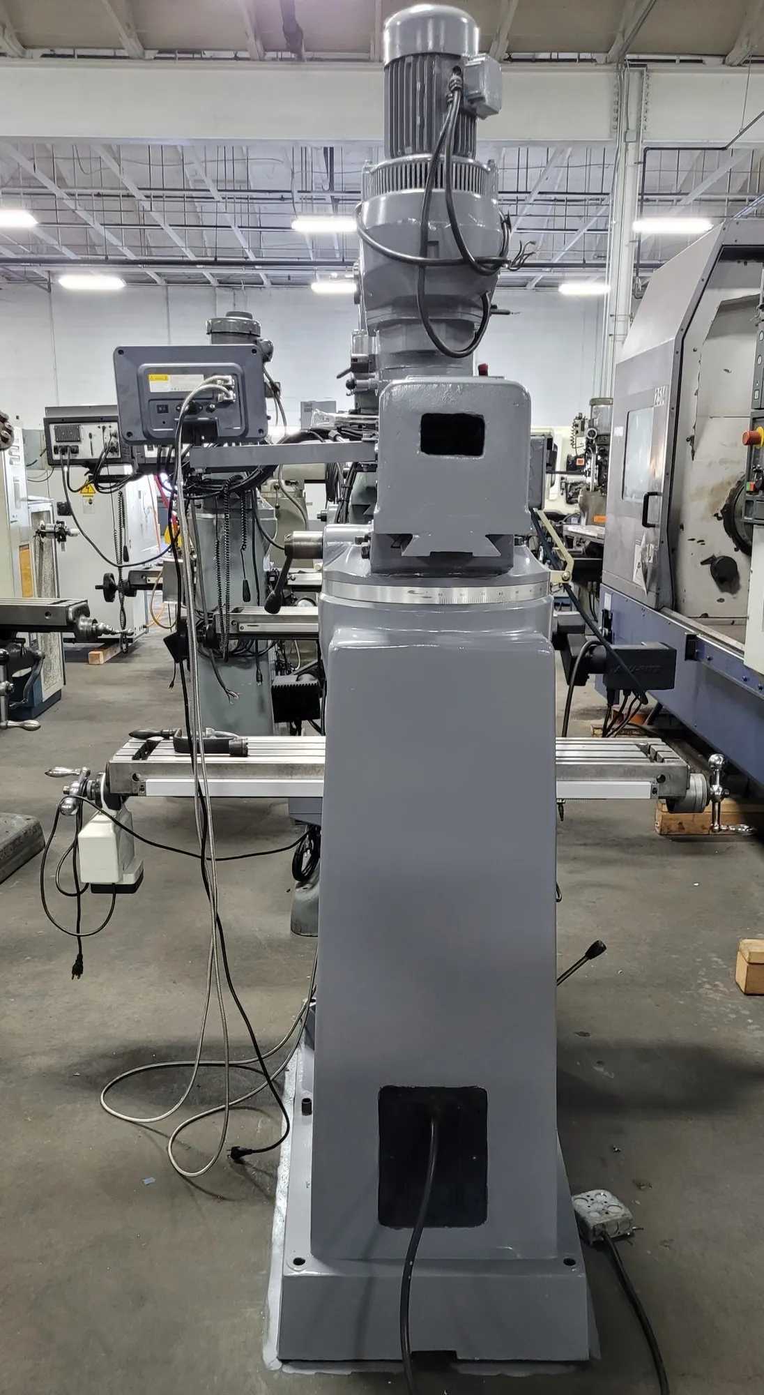 LAGUN REPUBLIC FTV-2 VERTICAL MILL, VARIABLE SPEED, X AXIS POWER FEED, 3HP - VERTICAL MILLING MACHINES