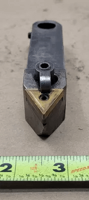 DORIAN TOOL MTENN16-4D TOOL HOLDER, 1" SHANK, NEUTRAL TURNING, FOR TNM-432 INSERT - MACHINE TOOLING