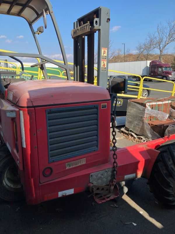 2005 MOFFETT M55 PIGGYBACK SIT-DOWN FORKLIFT - SIT-DOWN FORKLIFT