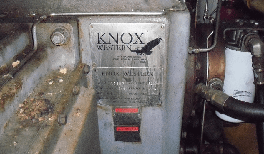 KNOX-WESTERN NATURAL GAS COMPRESSOR SYSTEM - GAS COMPRESSORS