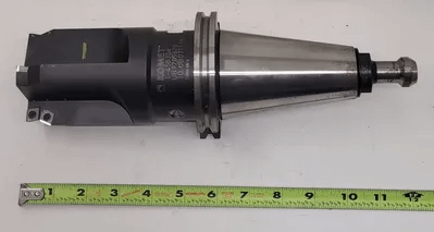 KOMET T450304 BORING TOOL W/ CAT50 HOLDER, OAL 12”, 4 FLUTES, 2.8” CUTTING DIAMETER - MACHINE TOOLING