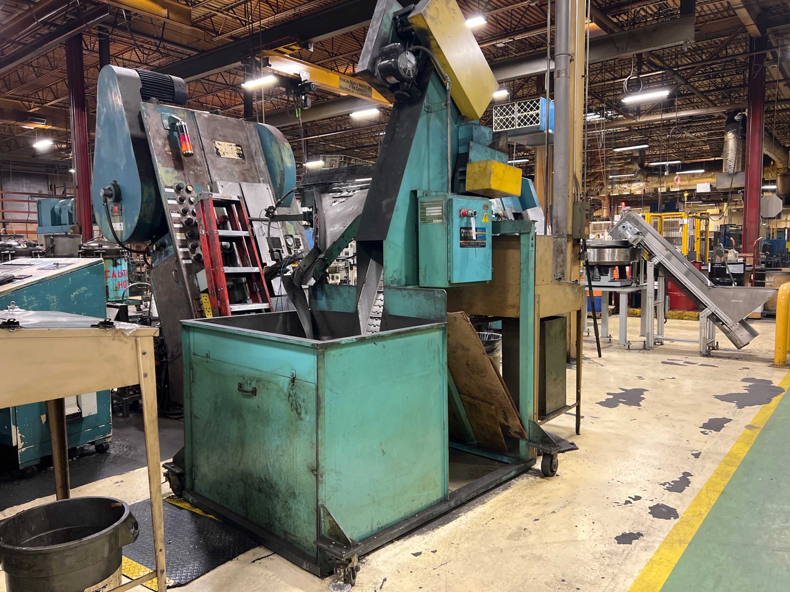 2008 CAMPBELL MACHINERY INCLINE PARTS LOADER - PARTS LOADER