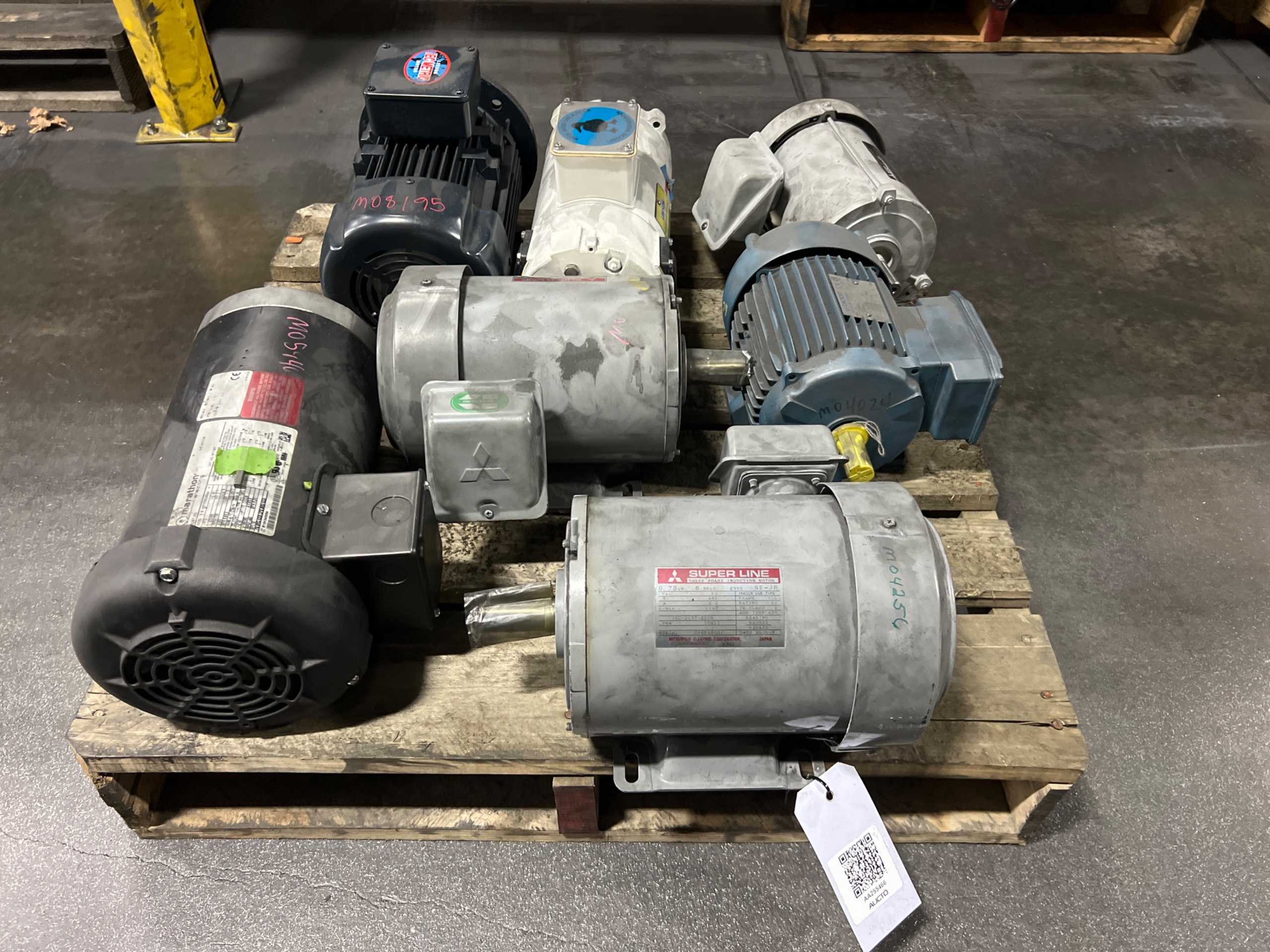 BULK QTY OF MOTORS - ELECTRIC MOTORS