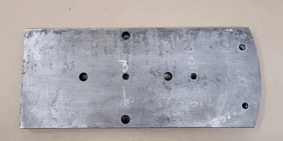BASE PLATE, 14IN X 6IN X 1.125IN - MACHINE TOOLING