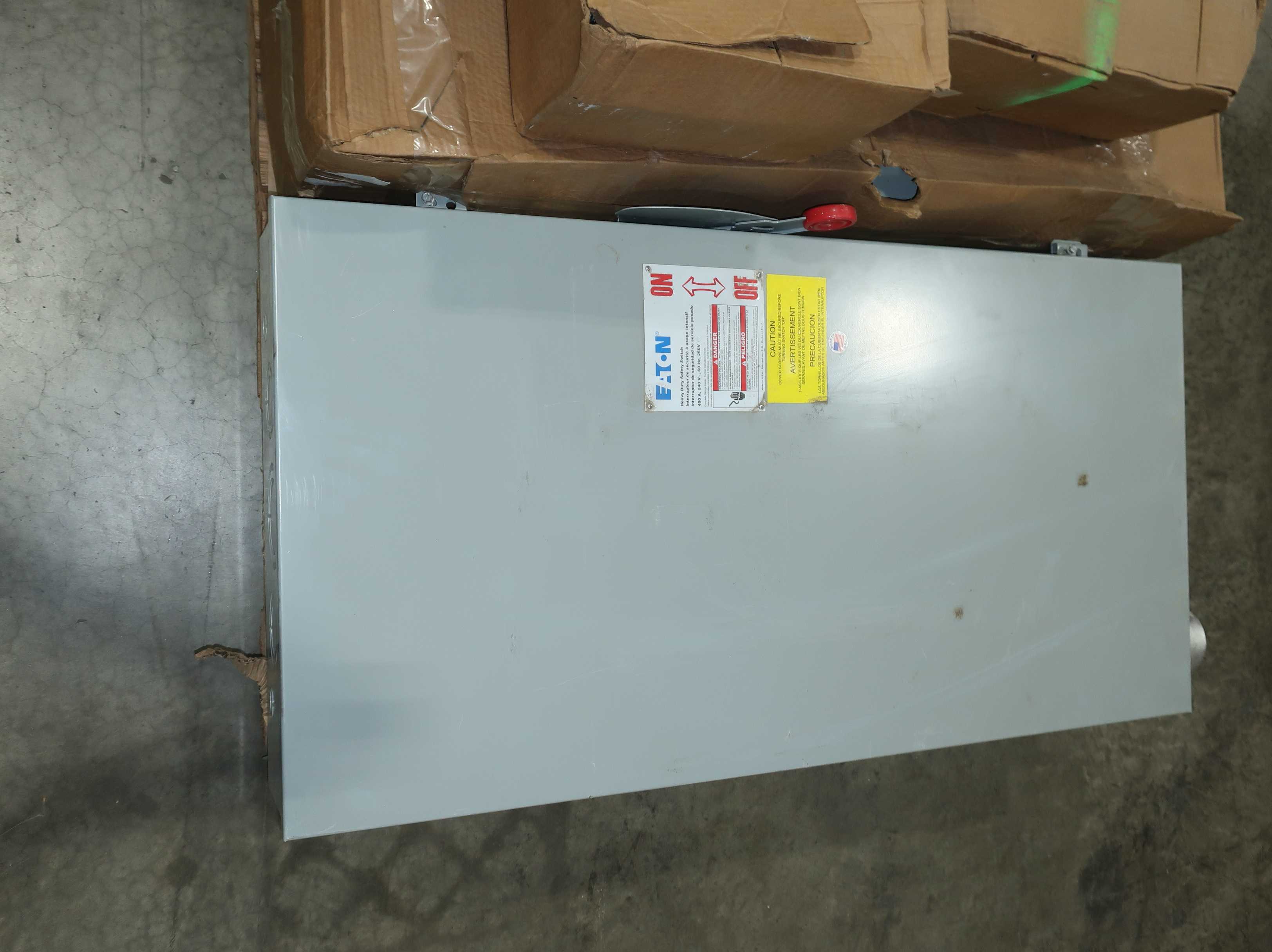 PALLET OF ASSORTED HEAVY DUTY SAFETY SWITCHES - SWITCHES