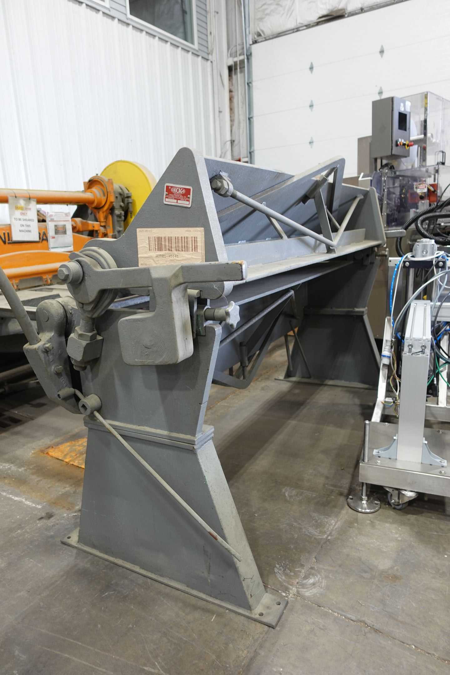CHICAGO DREIS & KRUMP BPO 612-6 BOX PAN BRAKE - BOX & PAN BRAKES