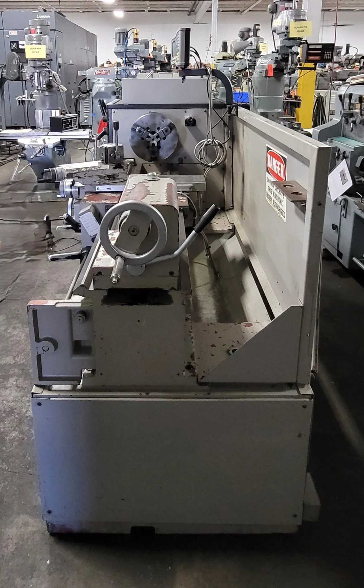 17" X 48" DOALL/ROMI #17 TOOLROOM ENGINE LATHE - PRECISION & PERFORMANCE - MANUAL LATHES