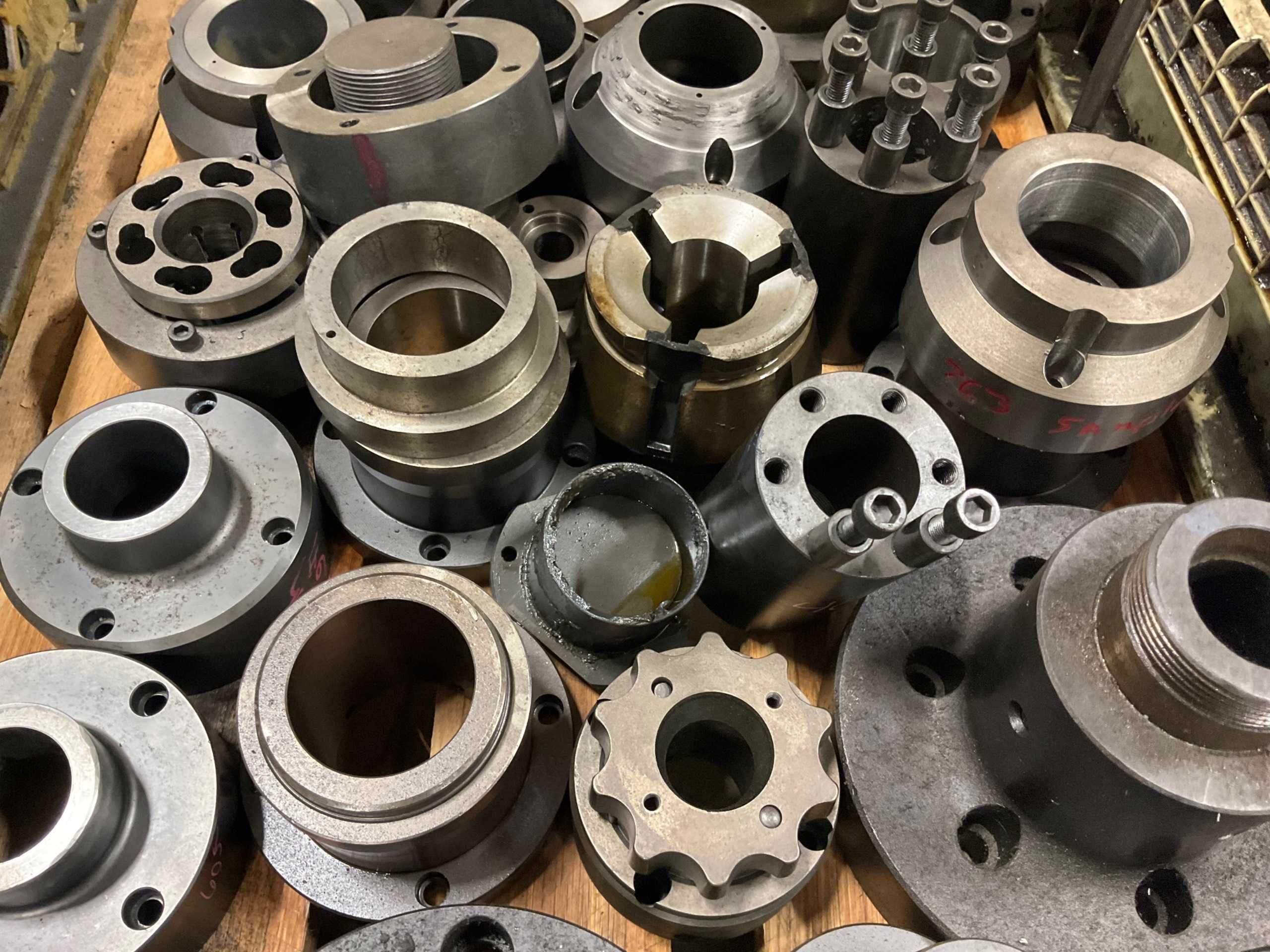 BULK QTY OF PRESS PARTS - PRESS BRAKE TOOLING