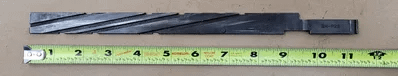 SUNNEN 2H-P28 WEDGE HONING TOOL (P28 SERIES, PART NO. 2HP28) OAL 11-3/8IN - MACHINE TOOLING