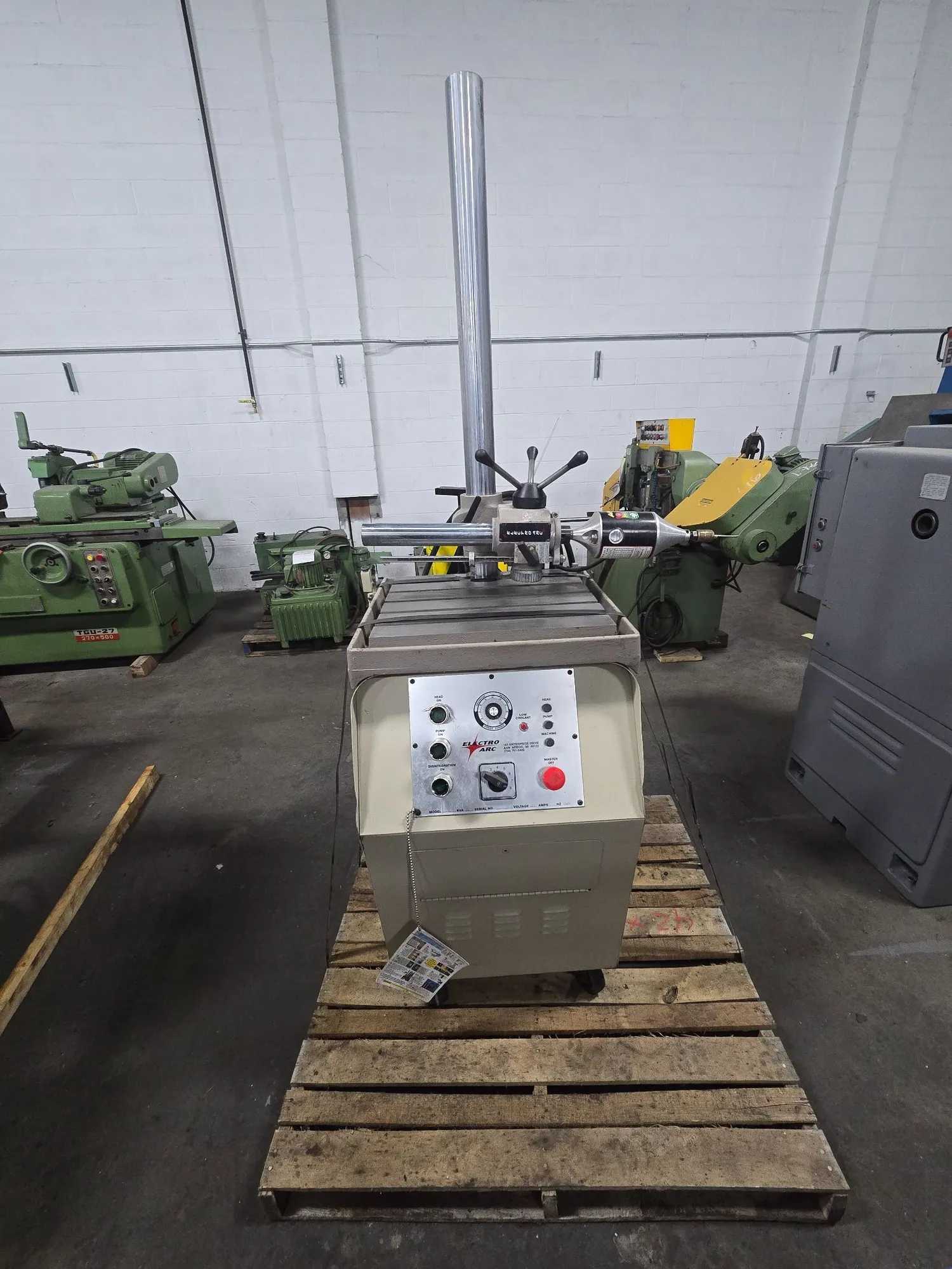 ELECTRO ARC MODEL 2-SE DISINTEGRATION MACHINE, 10 KVA, 220V, 20" X 18" WORK SURFACE - HOLE DRILLING EDM MACHINE