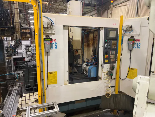 2004 TOYOSK TVT301S VERTICAL MACHINING CENTER - undefined