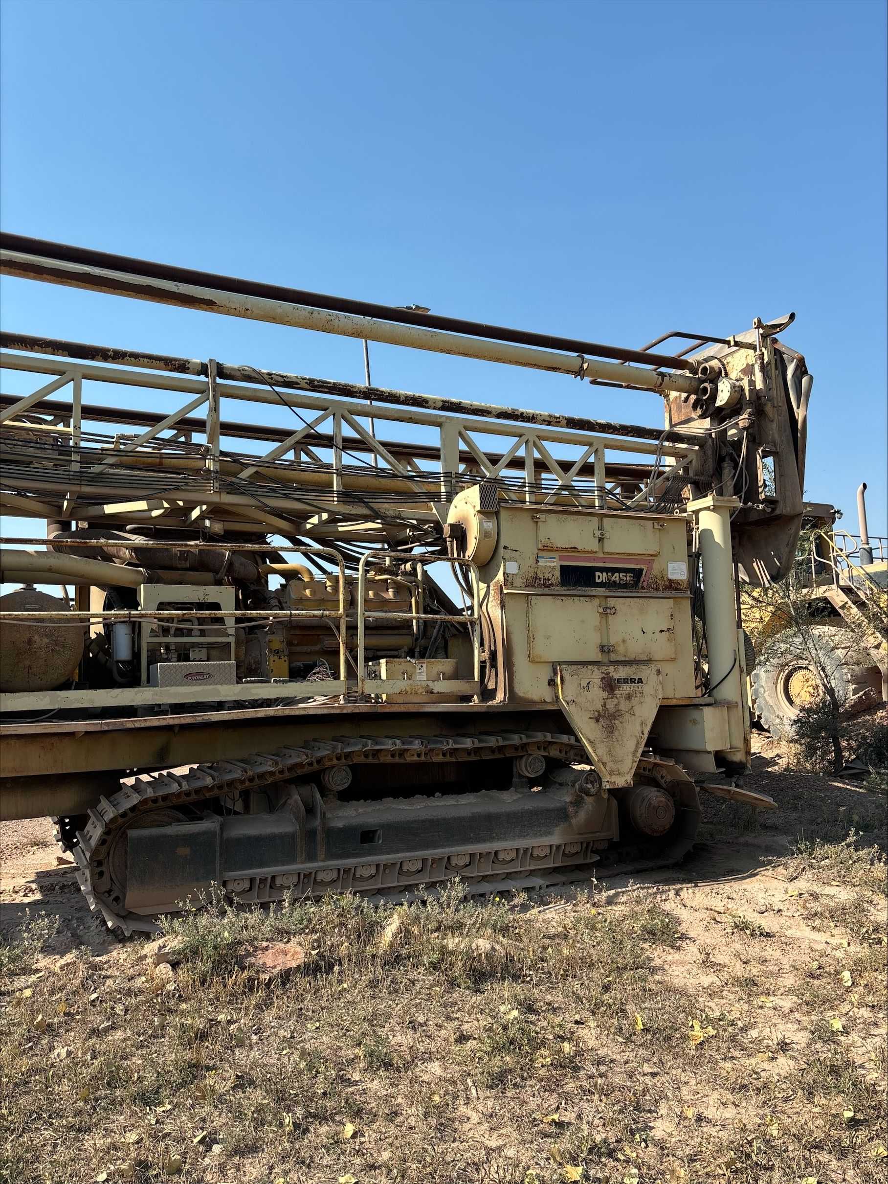 1995 INGERSOLL RAND DM45E DRILLING RIG - CONSTRUCTION EQUIPMENT