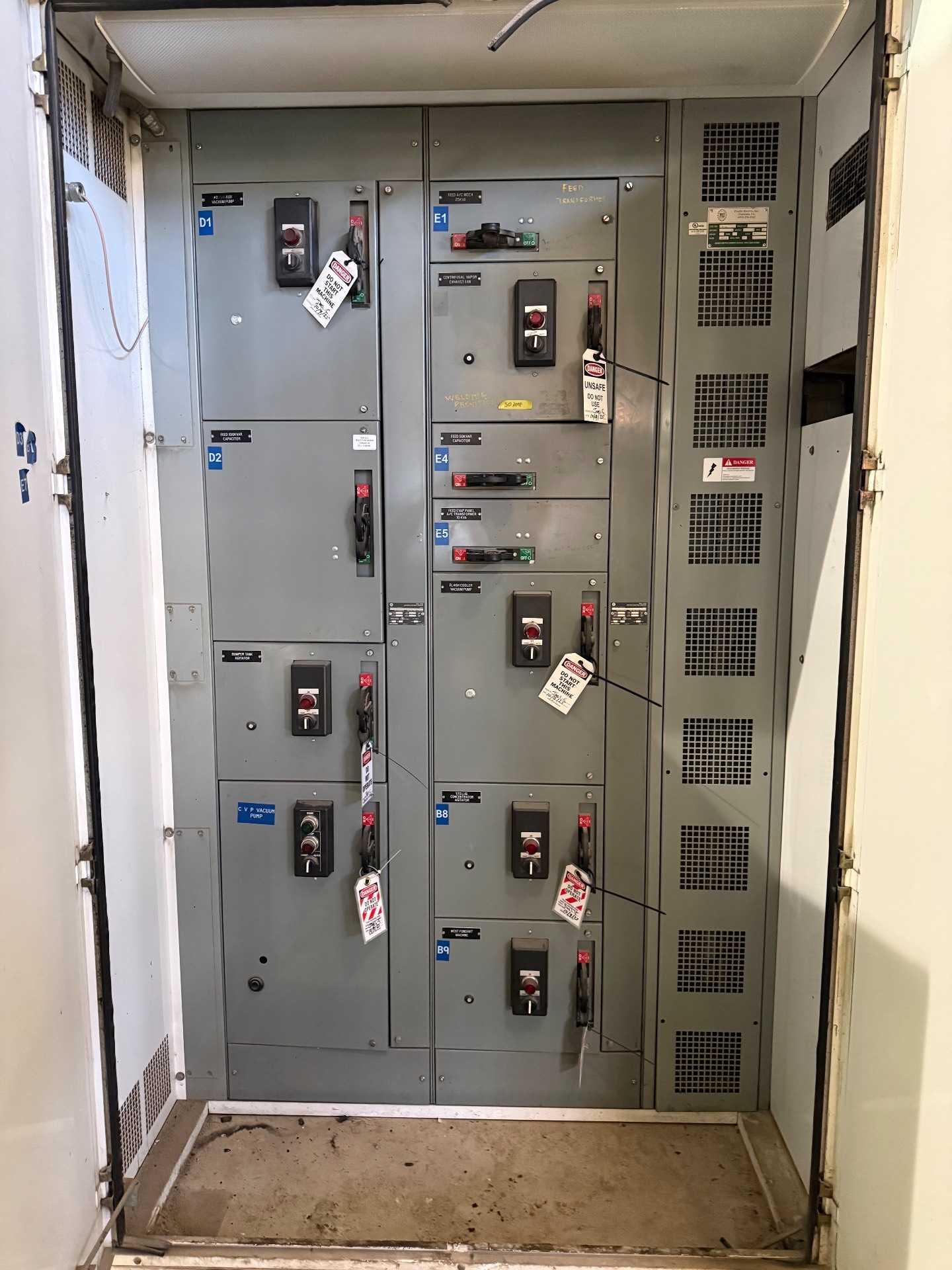 BULK QTY OF MCC - MOTOR CONTROL CENTERS