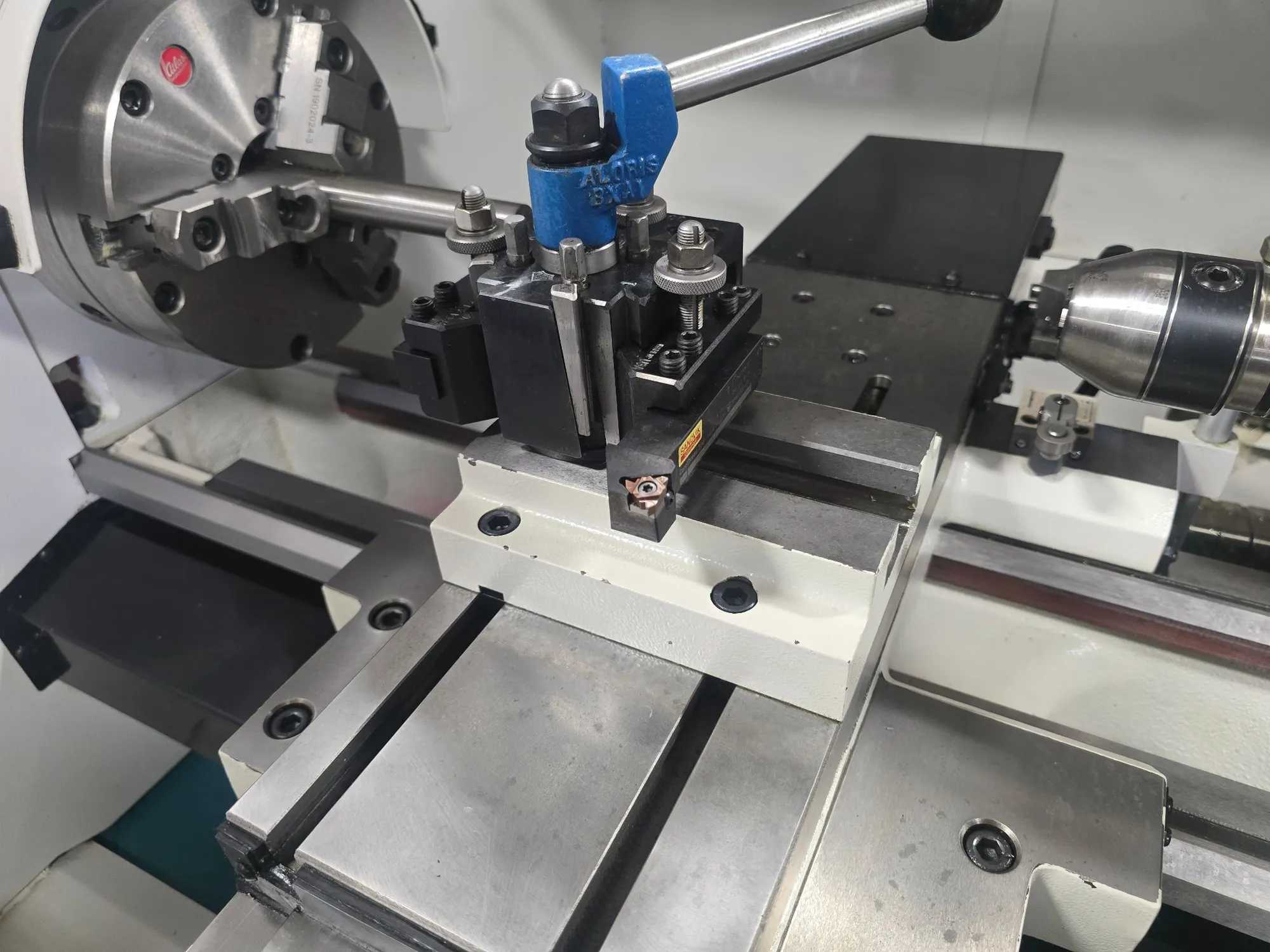 CNC TURNING CENTER, 14" SWING, 40" DBC, 5HP SPINDLE, ACU-RITE - CNC LATHES