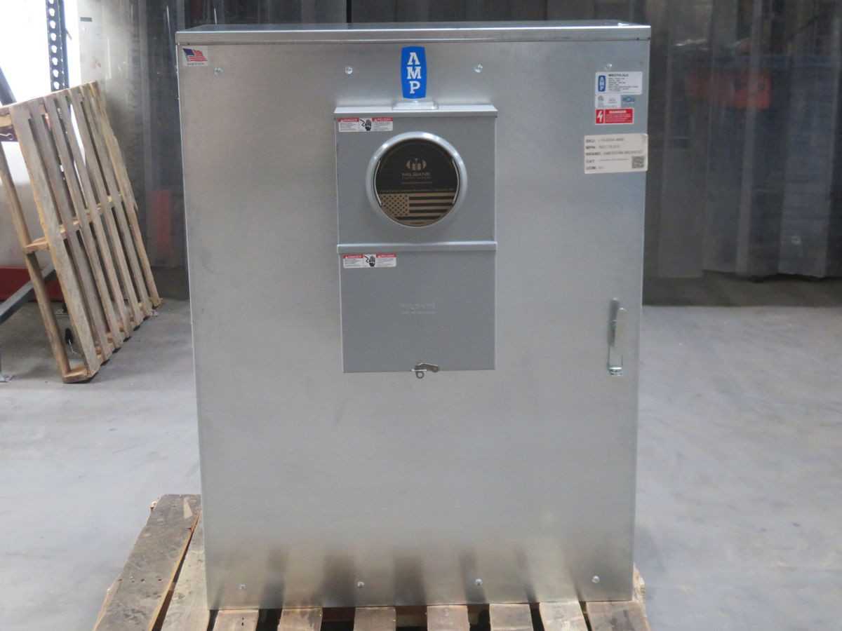 AMP WECT8-3L6 SS LOADCENTER ENCLOSURE - ELECTRICAL ENCLOSURES