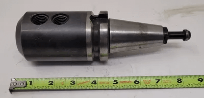 KENNAMETAL ERICKSON BM60-52 END MILL HOLDER, CAT 40, HOLE DIA 1.25 IN, OAL 7.0 IN - MACHINE TOOLING