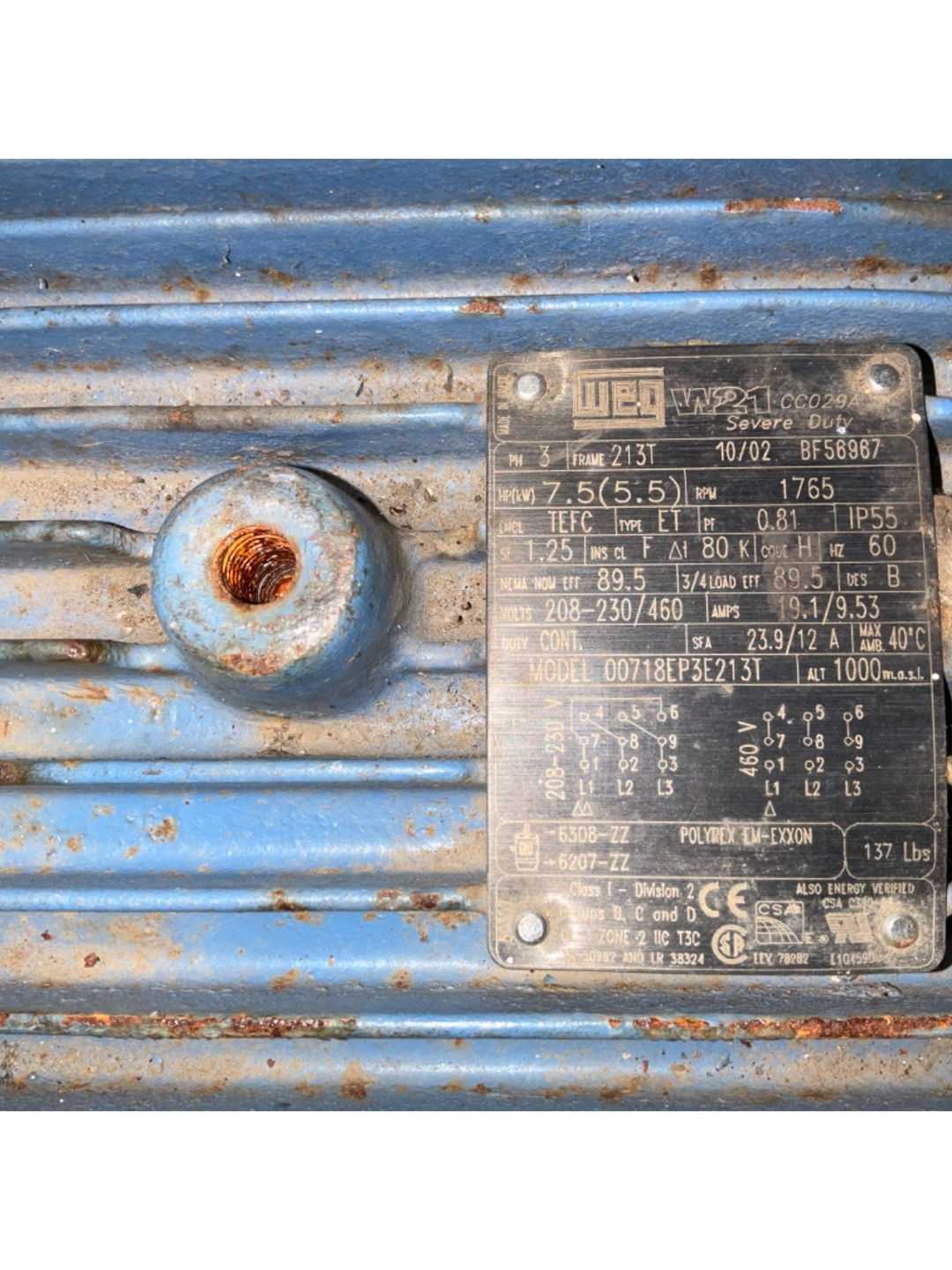QTY 36: ELECTRIC MOTOR - ELECTRIC MOTORS