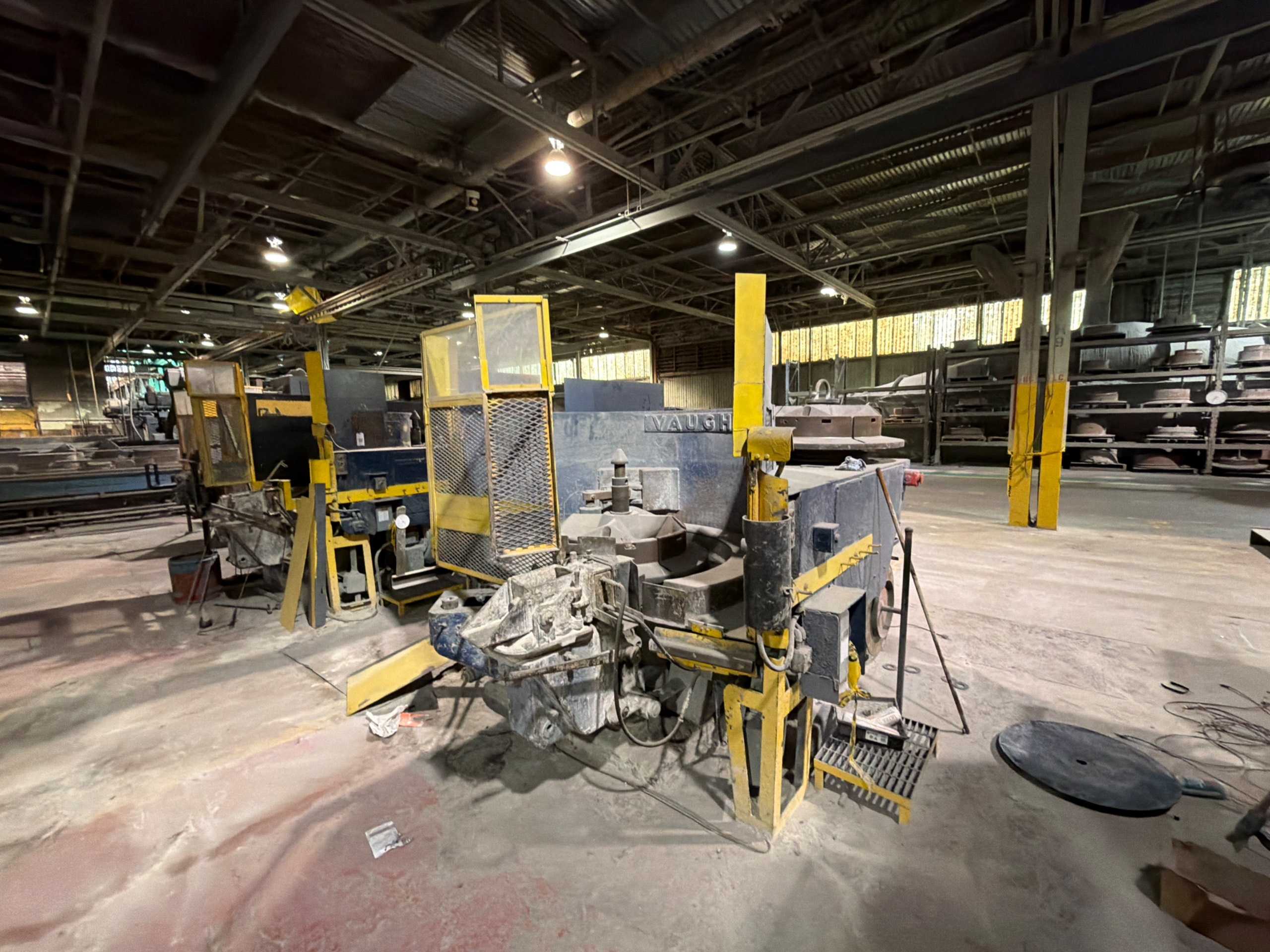 VAUGHN SINGLE-BLOCK WIRE DRAWING MACHINE - WIRE DRAWING MACHINES