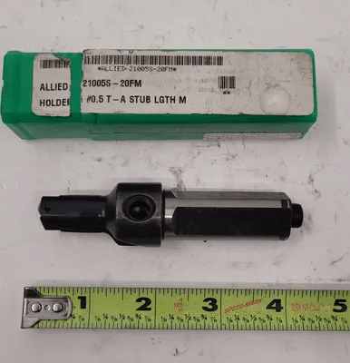 ALLIED MACHINE & ENGINEERING 21005S-20FM REPLACEABLE DRILL BODY TOOL HOLDER - MACHINE TOOLING