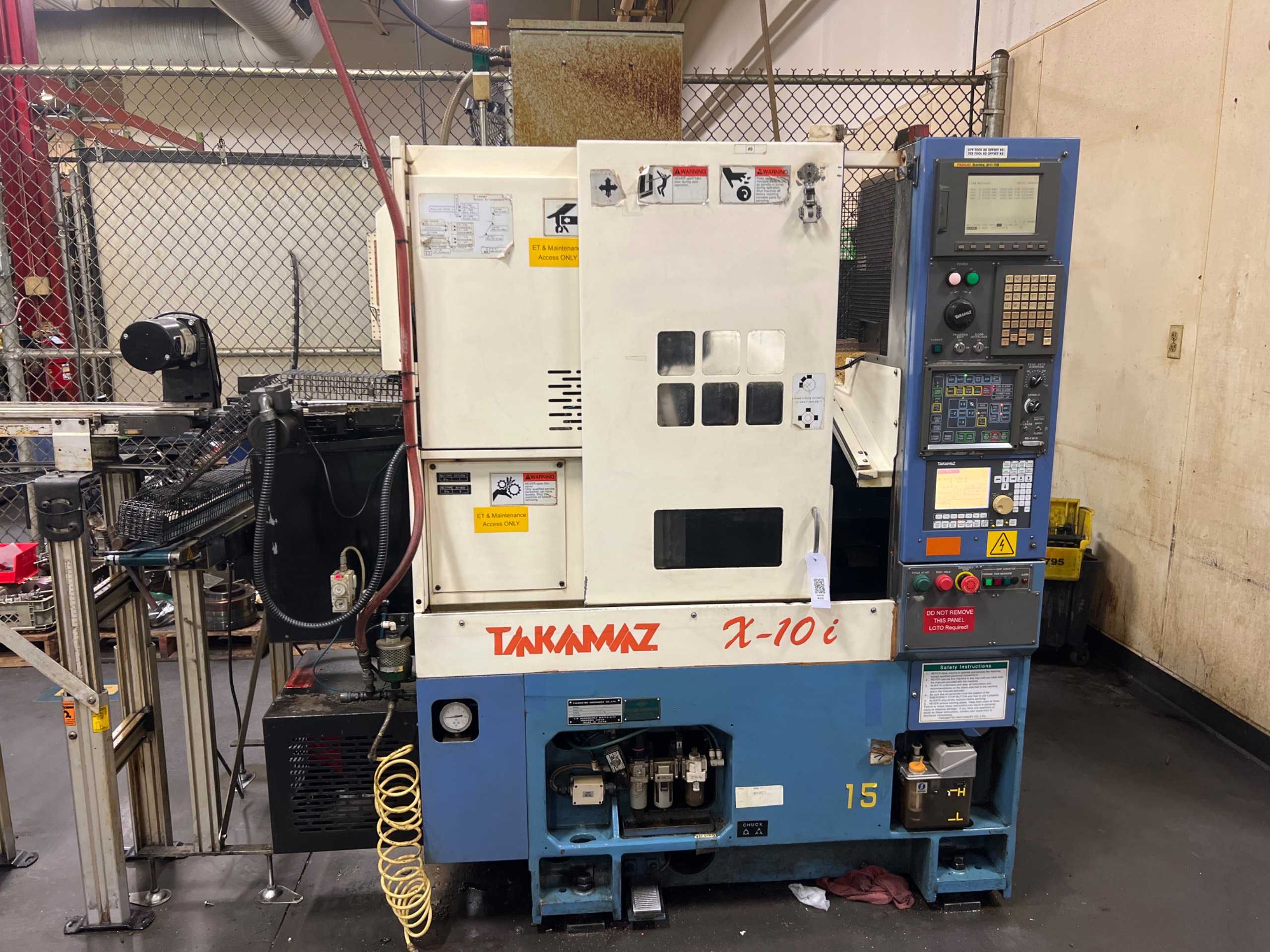 2004 TAKAMATSU X-10I CNC LATHE - CNC LATHES